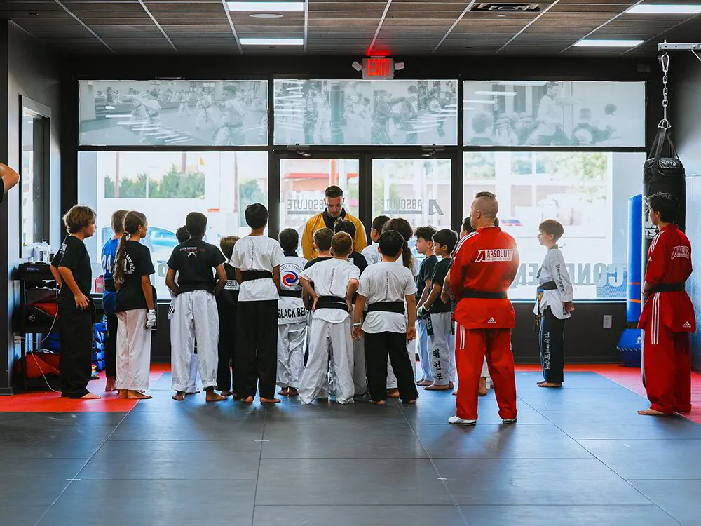Kids martial arts class