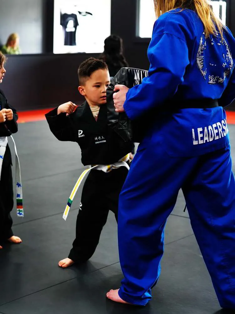 Preschool tigers martial arts class