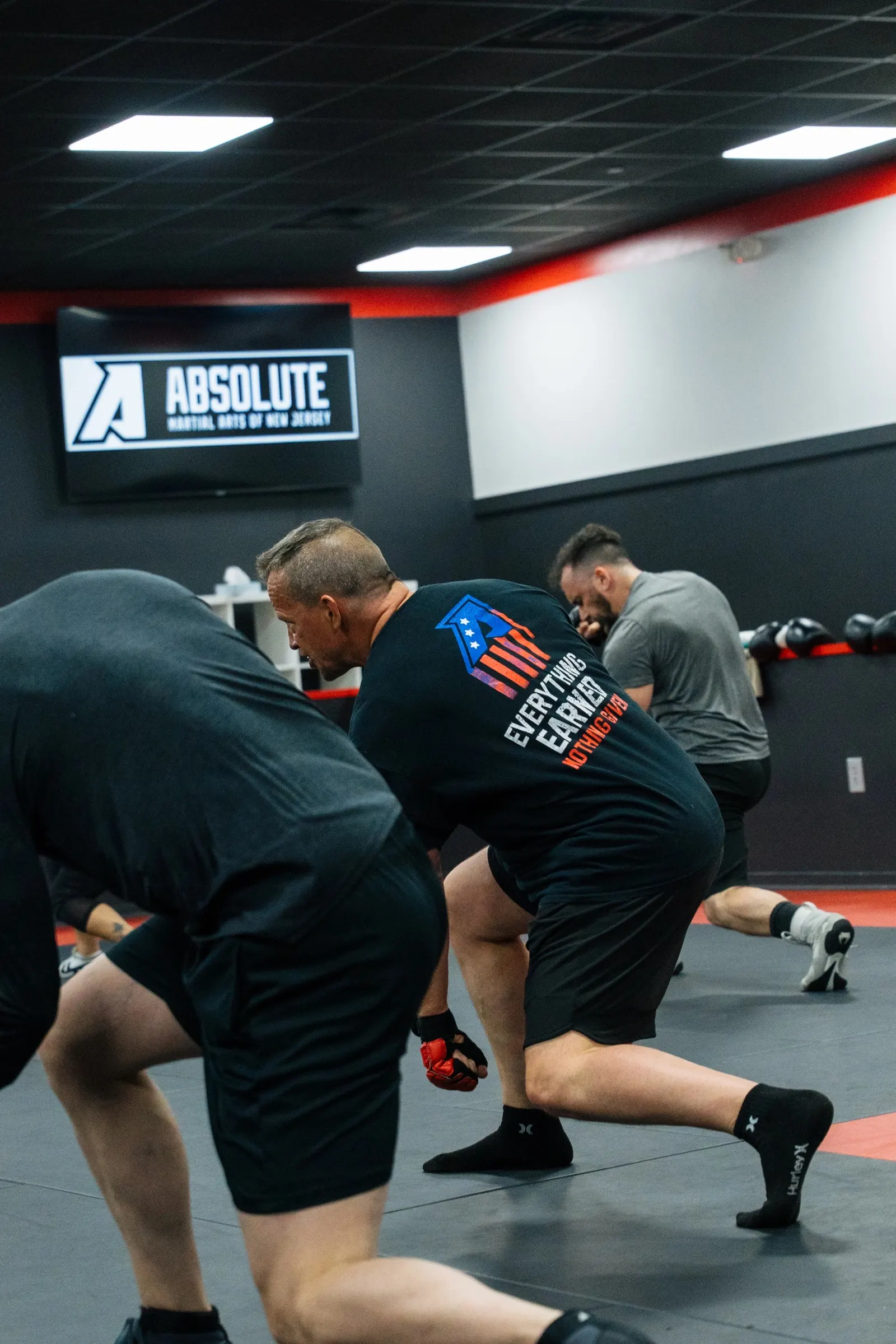 Master Chris on the dojo floor